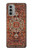 W3813 Persian Carpet Rug Pattern Hülle Schutzhülle Taschen und Leder Flip für Motorola Moto G51 5G