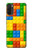 W3595 Brick Toy Hülle Schutzhülle Taschen und Leder Flip für Motorola Moto G71 5G