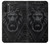 W3619 Dark Gothic Lion Hülle Schutzhülle Taschen und Leder Flip für Motorola Moto G71 5G