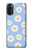 W3681 Daisy Flowers Pattern Hülle Schutzhülle Taschen und Leder Flip für Motorola Moto G71 5G