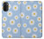 W3681 Daisy Flowers Pattern Hülle Schutzhülle Taschen und Leder Flip für Motorola Moto G71 5G