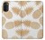 W3718 Seamless Pineapple Hülle Schutzhülle Taschen und Leder Flip für Motorola Moto G71 5G