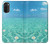 W3720 Summer Ocean Beach Hülle Schutzhülle Taschen und Leder Flip für Motorola Moto G71 5G