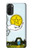 W3722 Tarot Card Ace of Pentacles Coins Hülle Schutzhülle Taschen und Leder Flip für Motorola Moto G71 5G