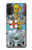 W3743 Tarot Card The Judgement Hülle Schutzhülle Taschen und Leder Flip für Motorola Moto G71 5G