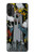 W3745 Tarot Card The Tower Hülle Schutzhülle Taschen und Leder Flip für Motorola Moto G71 5G