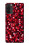 W3757 Pomegranate Hülle Schutzhülle Taschen und Leder Flip für Motorola Moto G71 5G