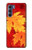 W0479 Maple Leaf Hülle Schutzhülle Taschen und Leder Flip für Motorola Edge S30