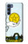 W3722 Tarot Card Ace of Pentacles Coins Hülle Schutzhülle Taschen und Leder Flip für Motorola Edge S30