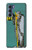 W3741 Tarot Card The Hermit Hülle Schutzhülle Taschen und Leder Flip für Motorola Edge S30