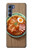 W3756 Ramen Noodles Hülle Schutzhülle Taschen und Leder Flip für Motorola Edge S30