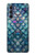 W3809 Mermaid Fish Scale Hülle Schutzhülle Taschen und Leder Flip für Motorola Edge S30