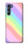 W3810 Pastel Unicorn Summer Wave Hülle Schutzhülle Taschen und Leder Flip für Motorola Edge S30