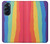 W3799 Cute Vertical Watercolor Rainbow Hülle Schutzhülle Taschen und Leder Flip für Motorola Edge X30