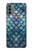 W3809 Mermaid Fish Scale Hülle Schutzhülle Taschen und Leder Flip für Motorola Moto G31