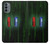 W3816 Red Pill Blue Pill Capsule Hülle Schutzhülle Taschen und Leder Flip für Motorola Moto G31