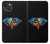 W3842 Abstract Colorful Diamond Hülle Schutzhülle Taschen und Leder Flip für iPhone 13