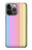 W3849 Colorful Vertical Colors Hülle Schutzhülle Taschen und Leder Flip für iPhone 13 Pro