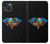 W3842 Abstract Colorful Diamond Hülle Schutzhülle Taschen und Leder Flip für iPhone 13 mini