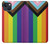 W3846 Pride Flag LGBT Hülle Schutzhülle Taschen und Leder Flip für iPhone 13 mini