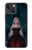 W3847 Lilith Devil Bride Gothic Girl Skull Grim Reaper Hülle Schutzhülle Taschen und Leder Flip für iPhone 13 mini