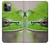 W3845 Green frog Hülle Schutzhülle Taschen und Leder Flip für iPhone 12, iPhone 12 Pro