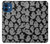 W3835 Cute Ghost Pattern Hülle Schutzhülle Taschen und Leder Flip für iPhone 12 mini