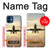 W3837 Airplane Take off Sunrise Hülle Schutzhülle Taschen und Leder Flip für iPhone 12 mini