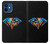 W3842 Abstract Colorful Diamond Hülle Schutzhülle Taschen und Leder Flip für iPhone 12 mini