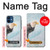 W3843 Bald Eagle On Ice Hülle Schutzhülle Taschen und Leder Flip für iPhone 12 mini