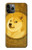 W3826 Dogecoin Shiba Hülle Schutzhülle Taschen und Leder Flip für iPhone 11 Pro