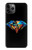 W3842 Abstract Colorful Diamond Hülle Schutzhülle Taschen und Leder Flip für iPhone 11 Pro