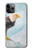 W3843 Bald Eagle On Ice Hülle Schutzhülle Taschen und Leder Flip für iPhone 11 Pro