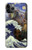 W3851 World of Art Van Gogh Hokusai Da Vinci Hülle Schutzhülle Taschen und Leder Flip für iPhone 11 Pro