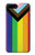 W3846 Pride Flag LGBT Hülle Schutzhülle Taschen und Leder Flip für iPhone 7 Plus, iPhone 8 Plus