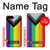 W3846 Pride Flag LGBT Hülle Schutzhülle Taschen und Leder Flip für iPhone 7 Plus, iPhone 8 Plus