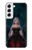 W3847 Lilith Devil Bride Gothic Girl Skull Grim Reaper Hülle Schutzhülle Taschen und Leder Flip für Samsung Galaxy S22