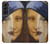 W3853 Mona Lisa Gustav Klimt Vermeer Hülle Schutzhülle Taschen und Leder Flip für Samsung Galaxy S22 Plus