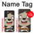 W3855 Sloth Face Cartoon Hülle Schutzhülle Taschen und Leder Flip für Samsung Galaxy S22 Plus
