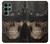 W3852 Steampunk Skull Hülle Schutzhülle Taschen und Leder Flip für Samsung Galaxy S22 Ultra