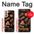 W3840 Dark Chocolate Milk Chocolate Lovers Hülle Schutzhülle Taschen und Leder Flip für Samsung Galaxy S21 5G