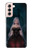 W3847 Lilith Devil Bride Gothic Girl Skull Grim Reaper Hülle Schutzhülle Taschen und Leder Flip für Samsung Galaxy S21 5G