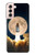 W3859 Bitcoin to the Moon Hülle Schutzhülle Taschen und Leder Flip für Samsung Galaxy S21 5G