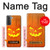 W3828 Pumpkin Halloween Hülle Schutzhülle Taschen und Leder Flip für Samsung Galaxy S21 Plus 5G, Galaxy S21+ 5G