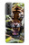 W3838 Barking Bengal Tiger Hülle Schutzhülle Taschen und Leder Flip für Samsung Galaxy S21 Plus 5G, Galaxy S21+ 5G