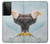 W3843 Bald Eagle On Ice Hülle Schutzhülle Taschen und Leder Flip für Samsung Galaxy S21 Ultra 5G