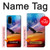 W3841 Bald Eagle Flying Colorful Sky Hülle Schutzhülle Taschen und Leder Flip für Samsung Galaxy S20
