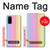 W3849 Colorful Vertical Colors Hülle Schutzhülle Taschen und Leder Flip für Samsung Galaxy S20