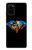 W3842 Abstract Colorful Diamond Hülle Schutzhülle Taschen und Leder Flip für Samsung Galaxy S20 Plus, Galaxy S20+