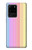 W3849 Colorful Vertical Colors Hülle Schutzhülle Taschen und Leder Flip für Samsung Galaxy S20 Ultra